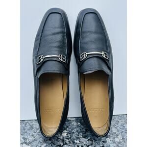 Bally Switzerland Horsebit Pebble Leather Loafers Men’s Size UK 9/ US 10